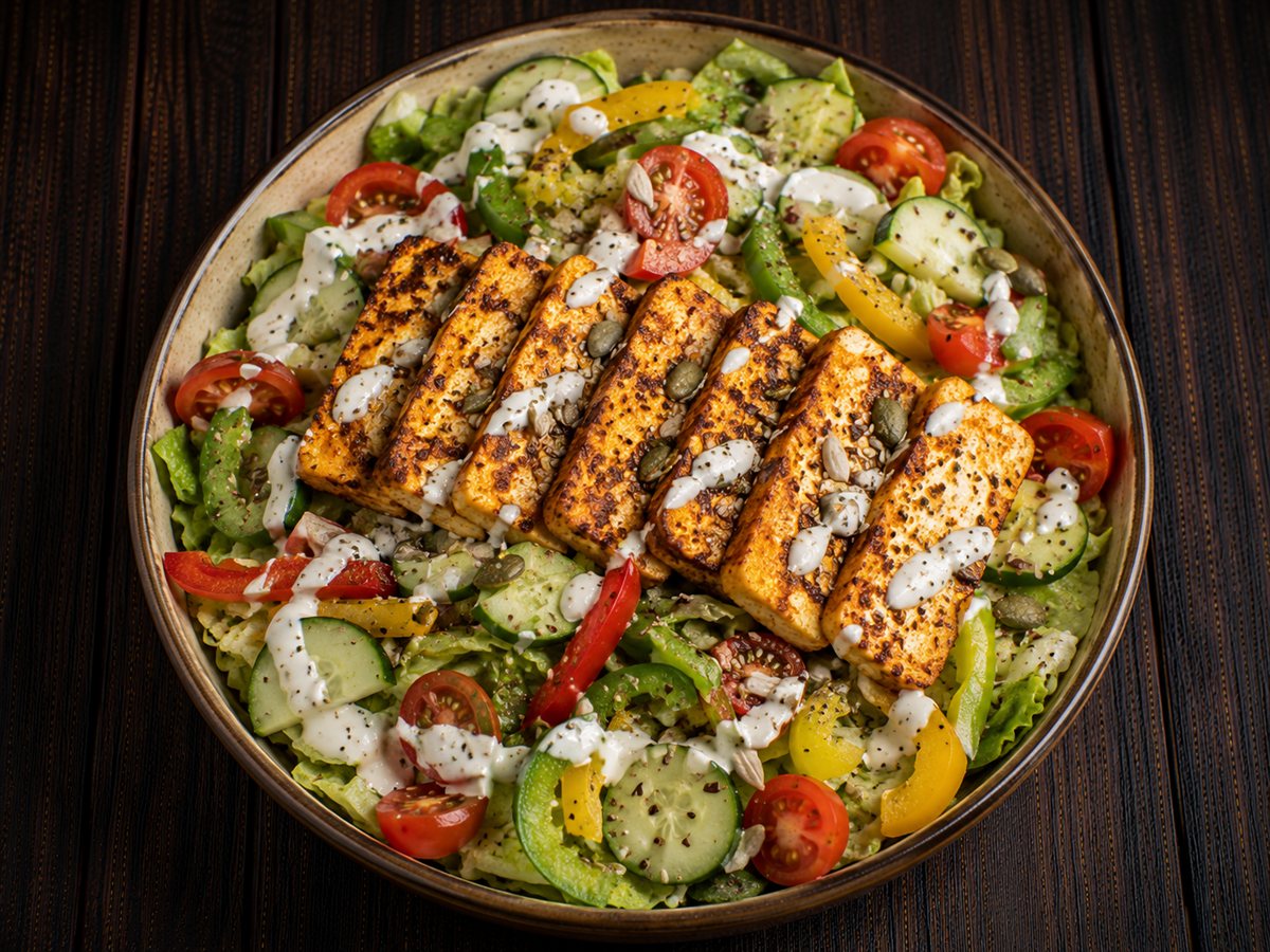 Grilled Paneer Salad Bowl