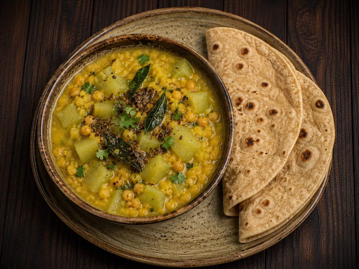 Lauki Chana Dal
