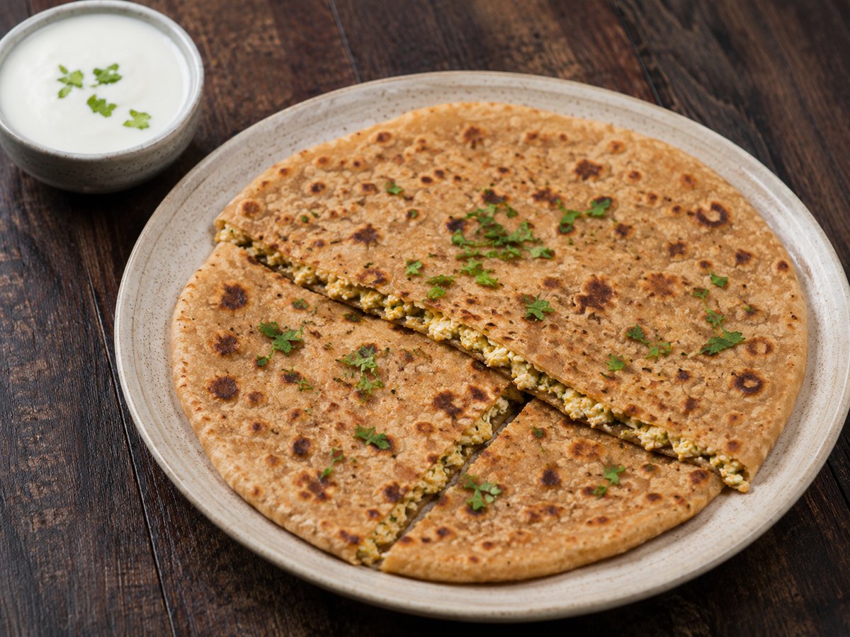 Light Paneer Paratha