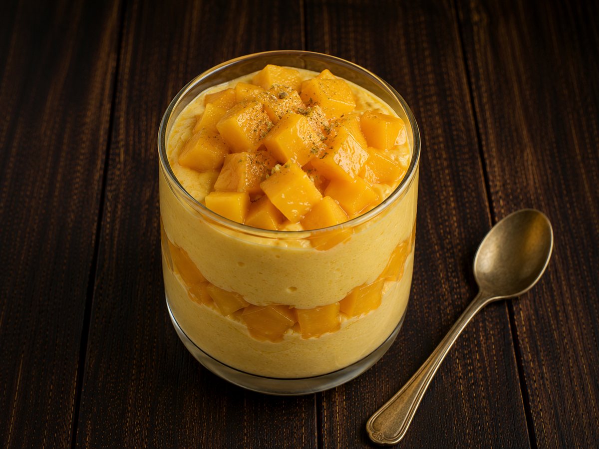 Mango Protein Mousse