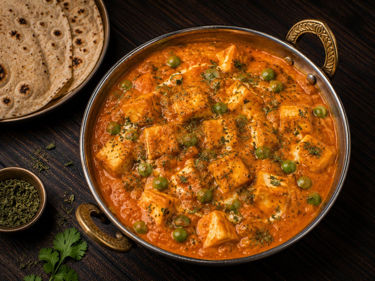 Matar Paneer (Light)