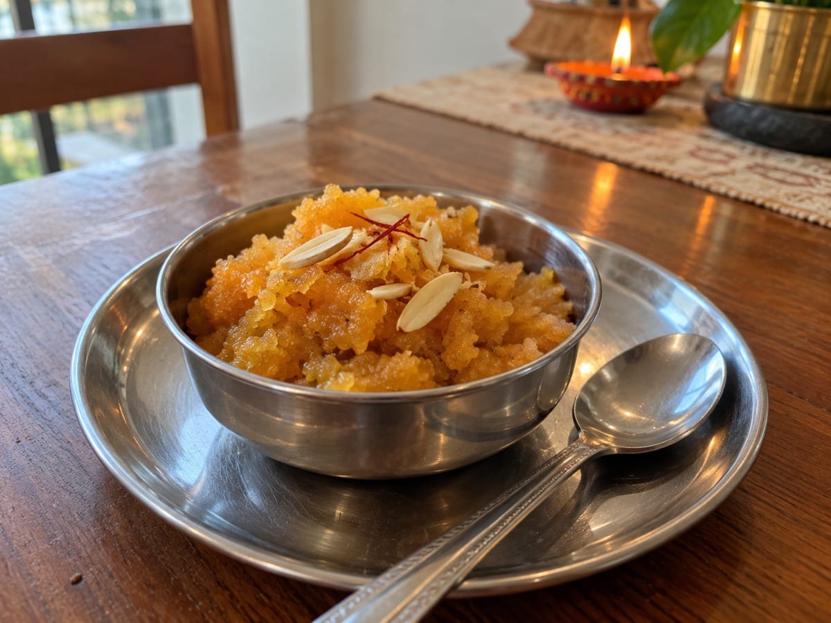 Moong Dal Halwa, Lighter
