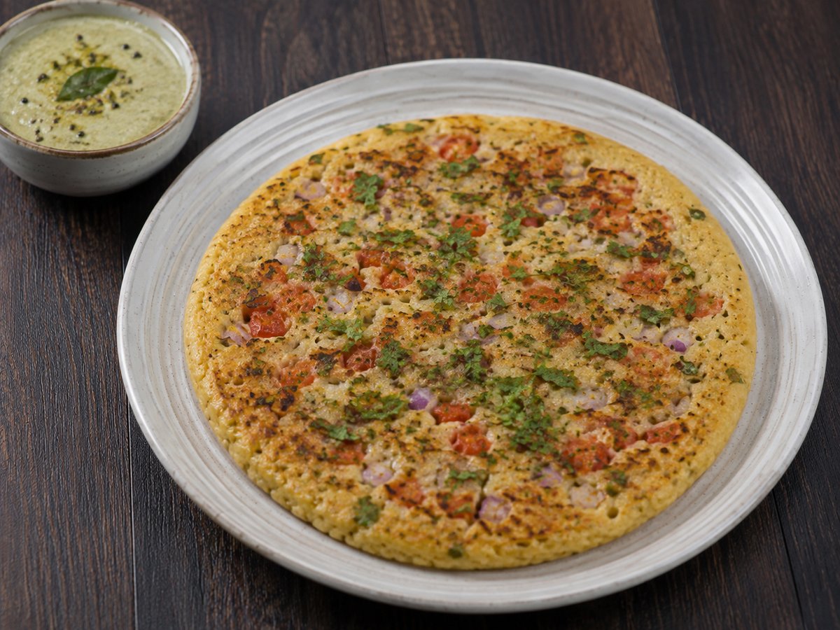 Moong Dal Uttapam