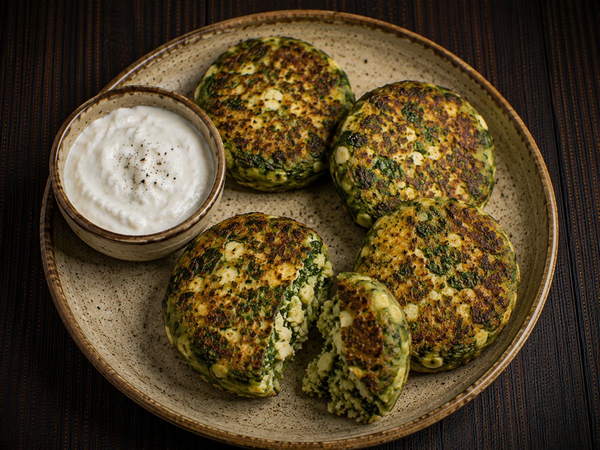Palak Paneer Tikki