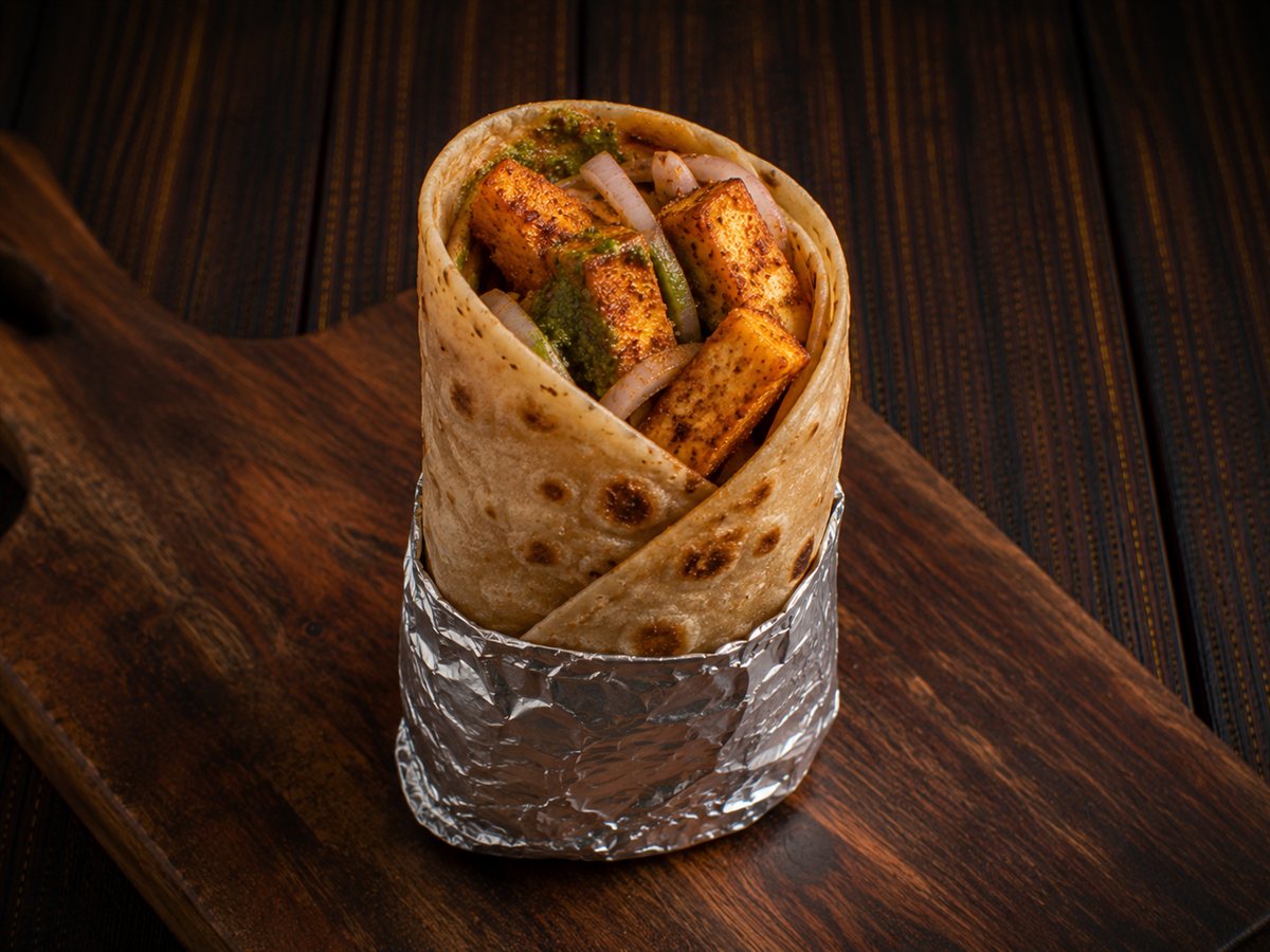 Paneer Frankie Roll