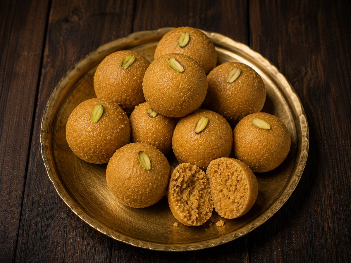 Protein Besan Ladoo
