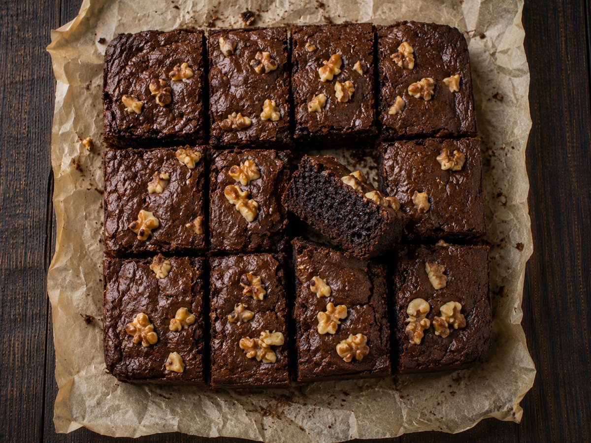 Ragi Protein Brownies