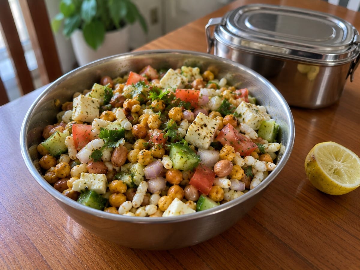 Roasted Chana Protein Bhel