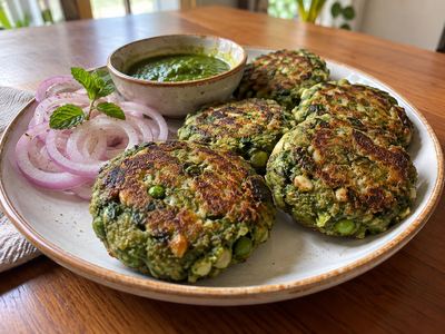 Baked Hara Bhara Kebab