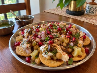 Baked Papdi Chaat
