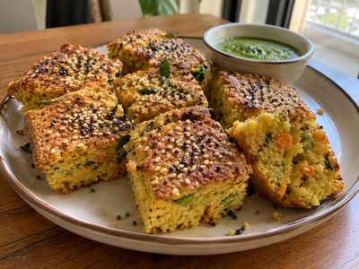 Baked Veg Handvo