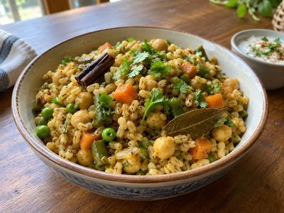 Barley Veg Pulao