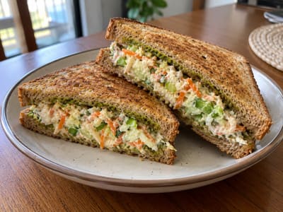Hung Curd Veg Sandwich