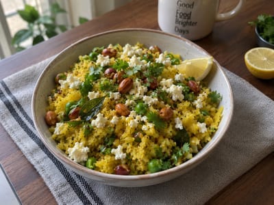 Paneer Poha