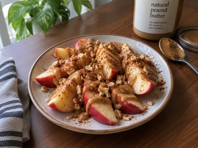 Peanut Butter Apple Slices