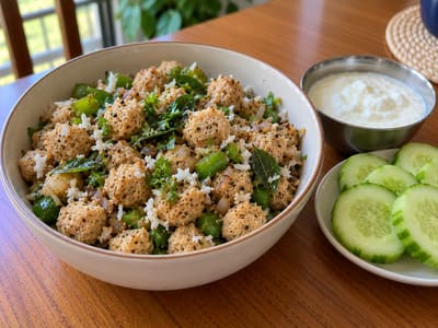 Soya Chunks Sukka