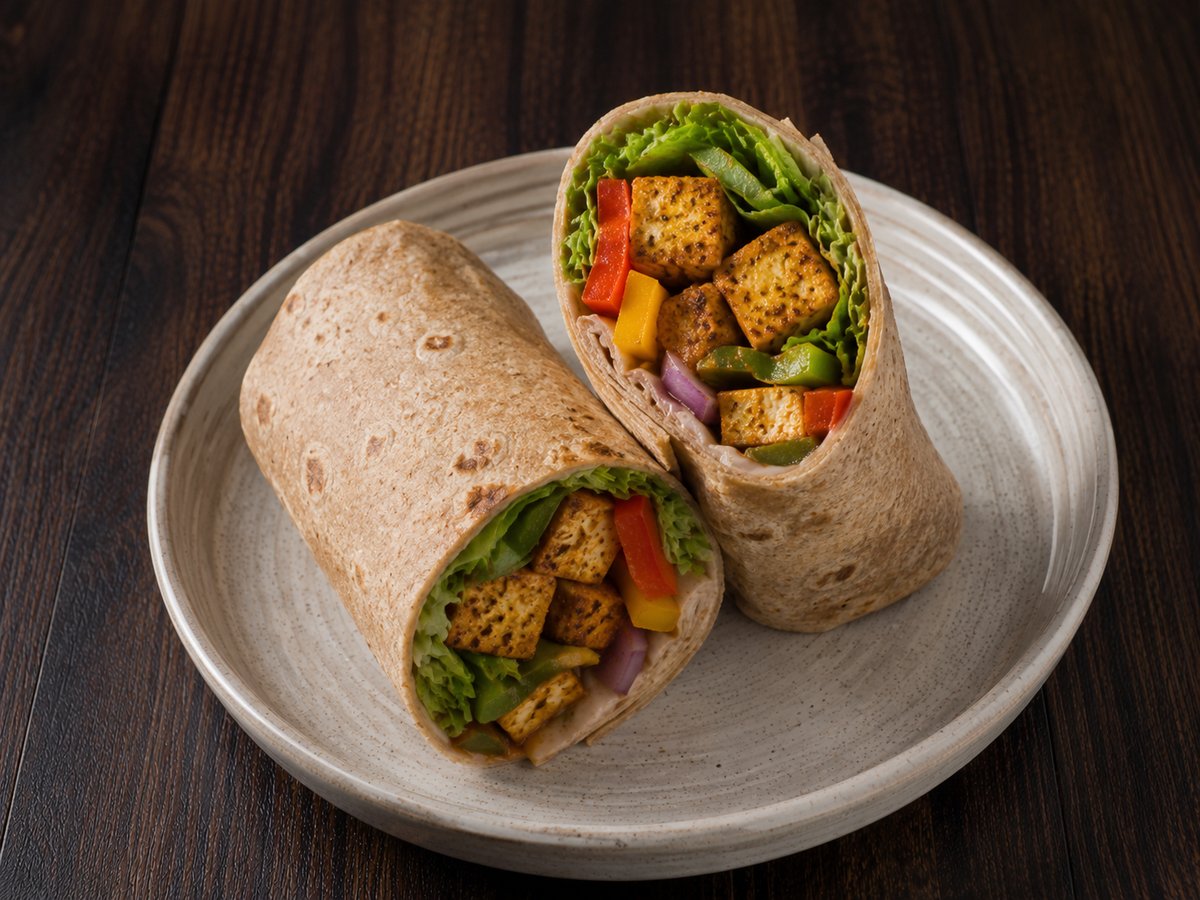Tofu Veggie Wrap
